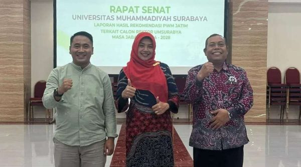 UM Surabaya Tetapkan Tiga Nama Calon Rektor 2024-2028