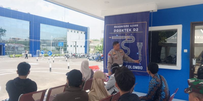 Satpas Colombo Selalu Memberikan Pelayanan Prima Saat Ujian Praktek Roda 2 Maupun Roda 4