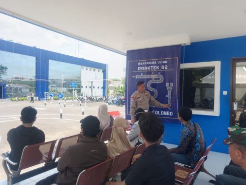 Satpas Colombo Selalu Memberikan Pelayanan Prima Saat Ujian Praktek Roda 2 Maupun Roda 4