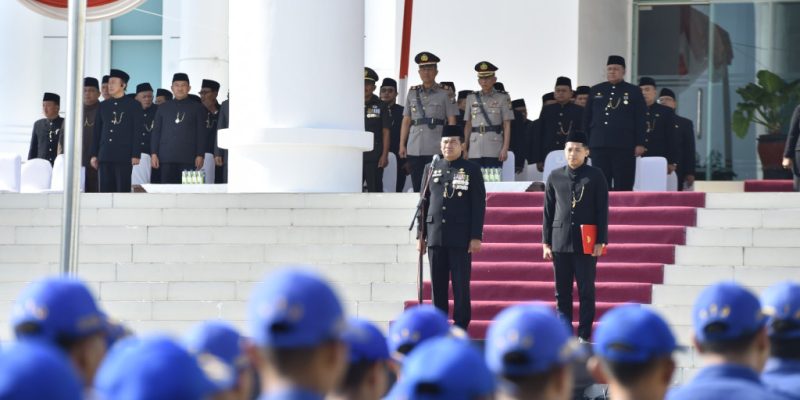 Peringati Hari Jadi Provinsi Jatim ke 79, Pemkab Pasuruan Gelar Upacara