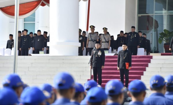 Peringati Hari Jadi Provinsi Jatim ke 79, Pemkab Pasuruan Gelar Upacara