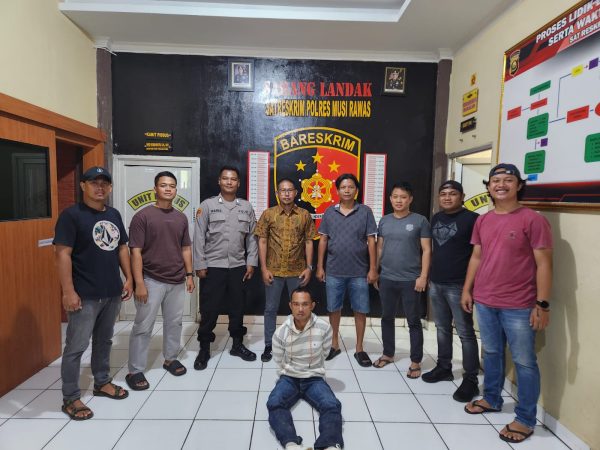 Pencuri Buah Sawit Diringkus Satreskrim Polres Musi Rawas Tak Berkutik