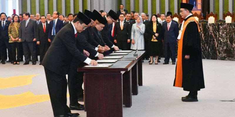 Lima Anggota BPK RI 2024-2029 Resmi Dilantik