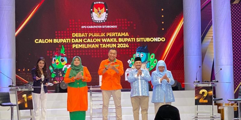 Debat Perdana Pilkada Situbondo, Rio-Ulfi Realistis, Karna-Khoi Tak Kuasai Materi