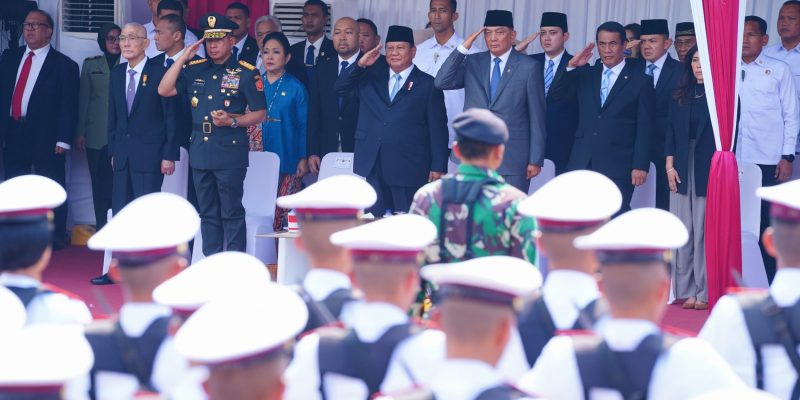 Panglima TNI Hadiri Upacara Penyerahan Memorandum Menteri Pertahanan RI
