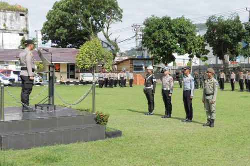 Kapolres Lubuk Linggau AKBP Bobby Kusumawardhana Pimpin Apel Pasukan Operasi Patuh 2024
