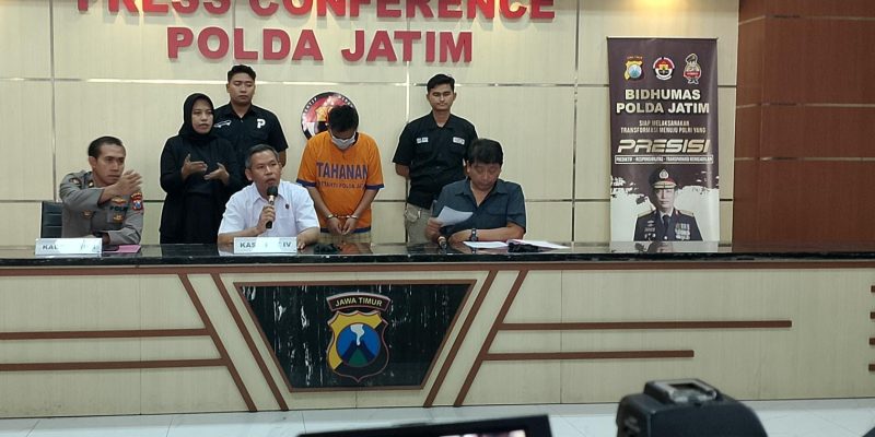 Ditreskrimum Polda Jatim Tangkap Ayah Kandung Yang Setubuhi Ke Dua Anaknya Sendiri di Surabaya