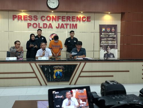 Ditreskrimum Polda Jatim Tangkap Ayah Kandung Yang Setubuhi Ke Dua Anaknya Sendiri di Surabaya