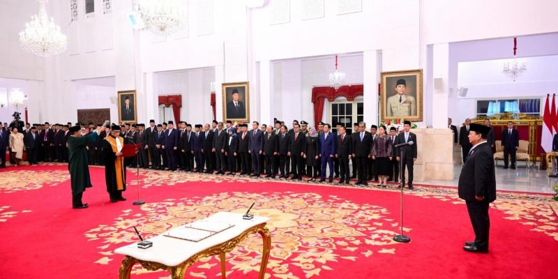 Panglima TNI Hadiri Pengucapan Sumpah Jabatan Ketua Mahkamah Agung