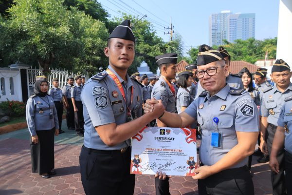 Lapas Pemasyarakatan (Lapas) IIB Pasuruan, Mendapatkan Penghargaan Kempo Oleh Kakanwil Kemenkumham Jatim