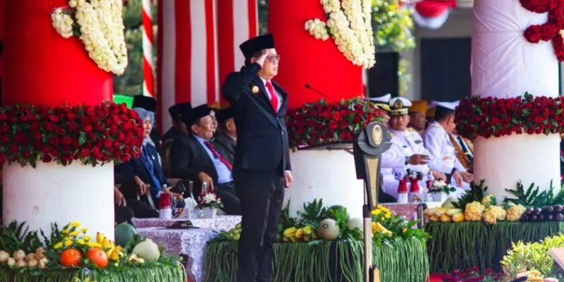 Upacara Sumpah Pemuda, Pj Gubernur Jatim Soroti Indeks Partisipasi Pemuda