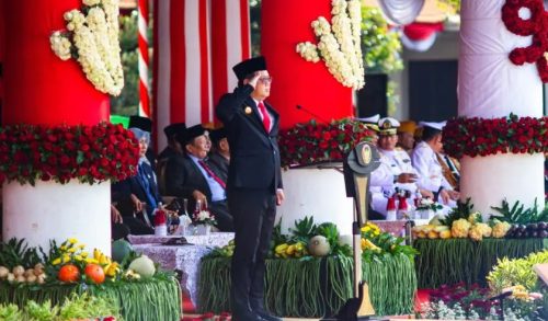 Upacara Sumpah Pemuda, Pj Gubernur Jatim Soroti Indeks Partisipasi Pemuda