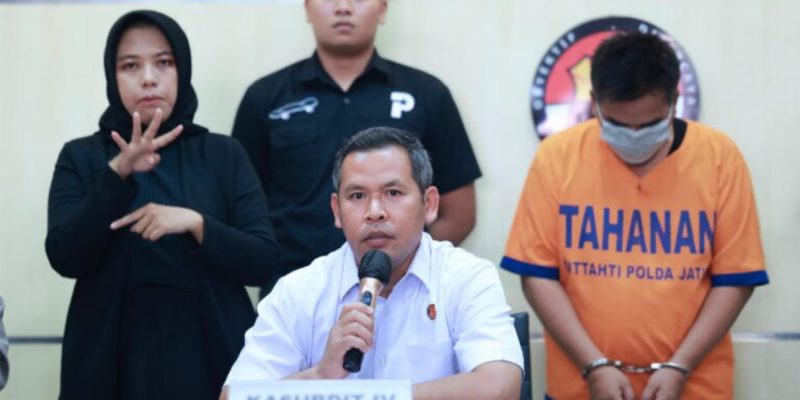 Polda Jatim Amankan Seorang Ayah Aniaya dan Lecehkan Kedua Putrinya