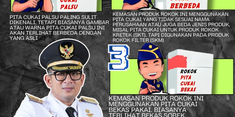 Sat Pol PP dan Bea Cukai Kota Mojokerto, Stop Peredaran Rokok ilegal