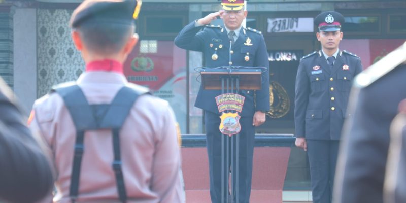 Kabag Ops Polres Pekalongan Pimpin Upacara Peringatan Hari Kesaktian Pancasila
