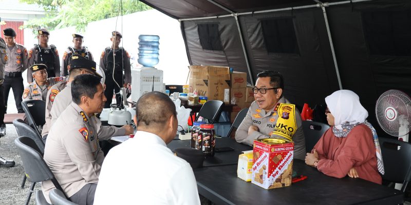 Kapolda Cek Kesiapan Pengamanan Kantor KPU dan Bawaslu Jelang Debat Pilgub Kalteng