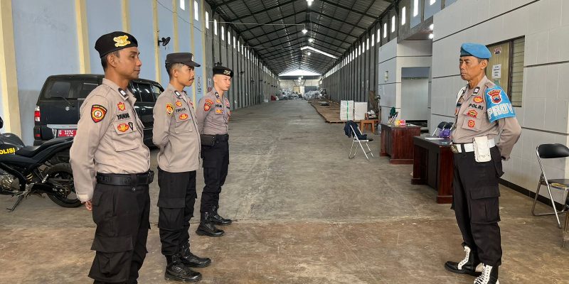 Logistik Pemilu Mulai Berdatangan, Polres Batang Tingkatkan Pengamanan