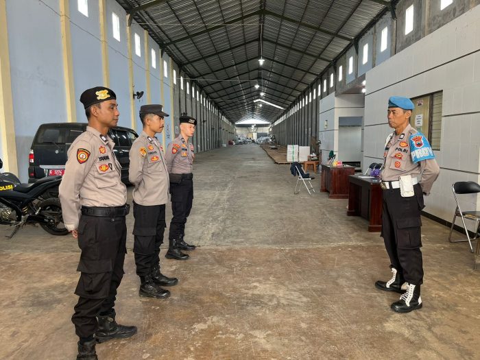 Logistik Pemilu Mulai Berdatangan, Polres Batang Tingkatkan Pengamanan