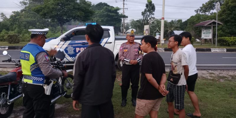 Ditlantas Polda Kalteng Imbau Masyarakat Tidak Lakukan Balap Liar