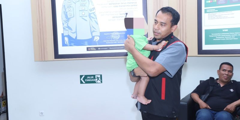 Polri Menyelamatkan Anak yang Dijual Ayahnya untuk Foya-Foya
