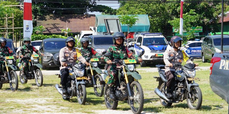 Sebagai Wujud Sinergitas TNI Polri, Anggota Kodim 1016/Plk Ikuti Simulasi Sispamkota
