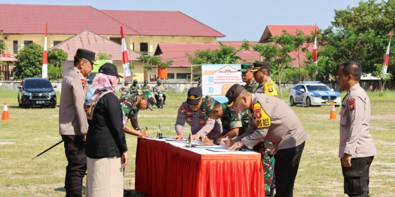 Latihan Sispamkota Gabungan TNI-Polri, Untuk Pilkada 2024 Aman dan Nyaman