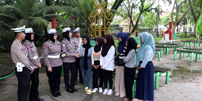 Ditlantas Gelar Sosialisasi Ops Zebra Telabang  Car Free Day Palangka Raya