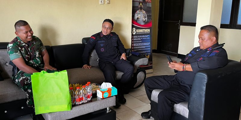 Kunjungan Danki Senapan A 631/Antang