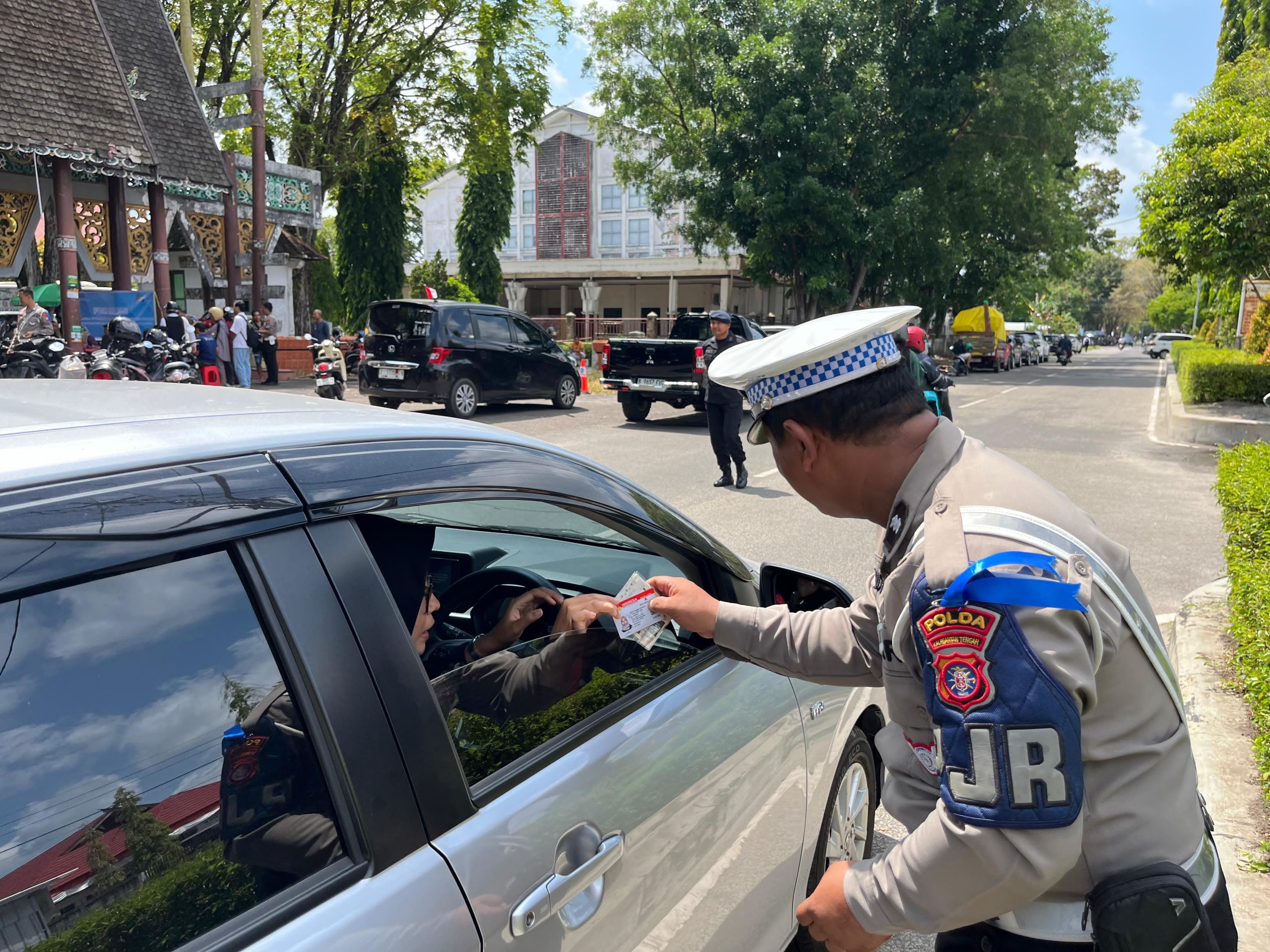 Razia Gabungan Ops Zebra Telabang 2024, 50 Pelanggar Lalu Lintas di Palangka Raya Ditindak Tegas