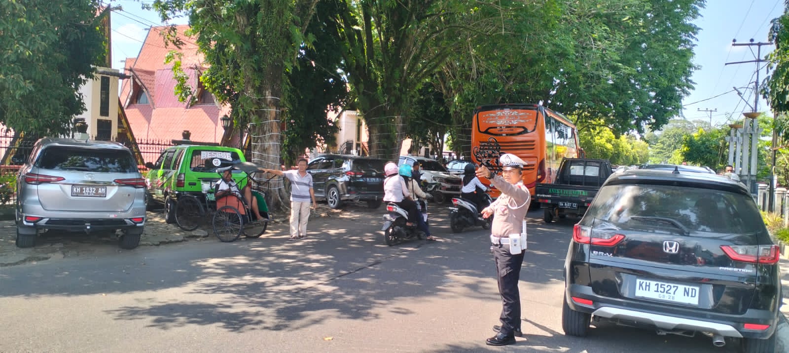 Satgas Kamseltibcarlantas Polda Kalteng Rutinkan Patroli Dialogis