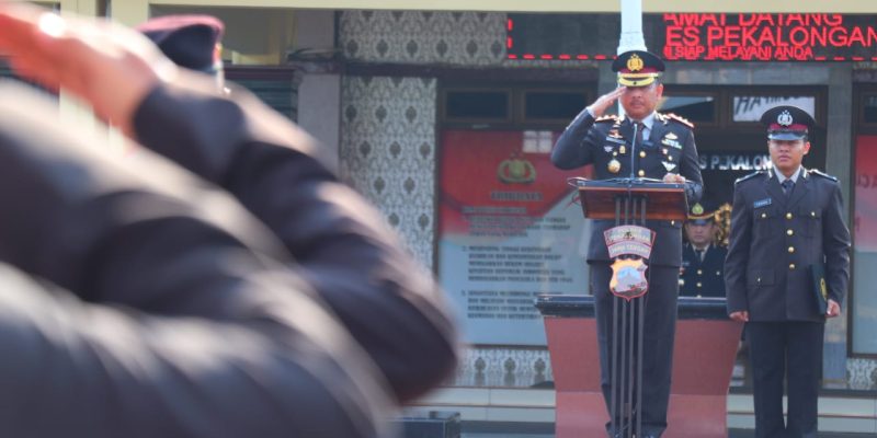 Kapolres Pekalongan Pimpin Upacara Hari Sumpah Pemuda Ke-96