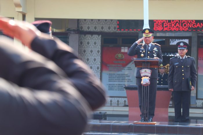 Kapolres Pekalongan Pimpin Upacara Hari Sumpah Pemuda Ke-96