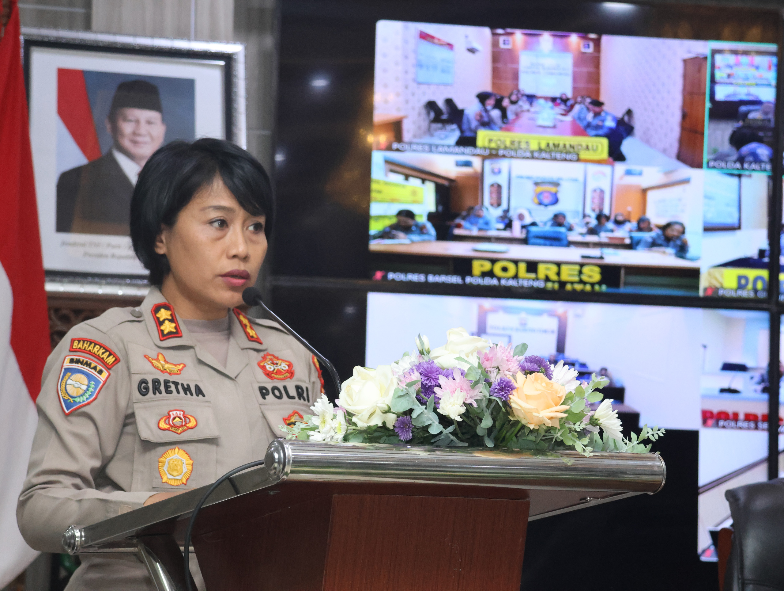 Ini Arahan Kapolda Kepada Pejuang Tangguh Polwan Polda Kalteng