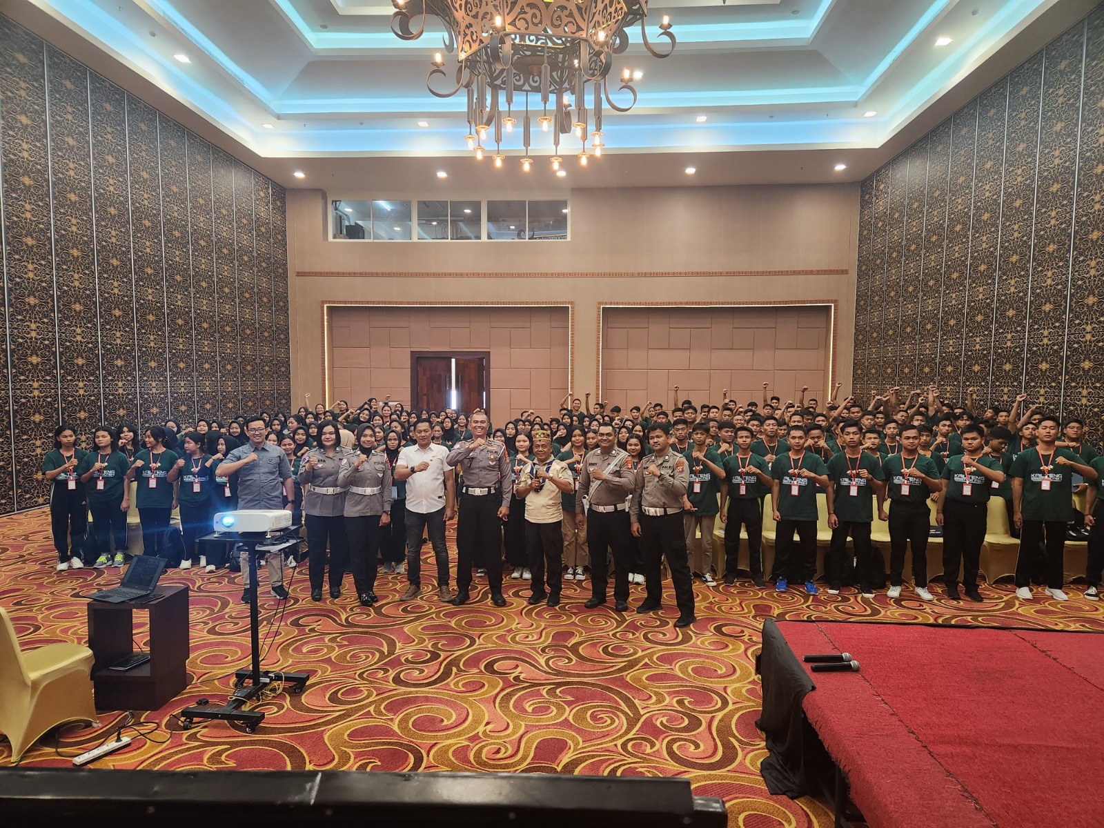 Ditlantas Polda Kalteng Gelar Dikmas Lantas  Internalisasi Nilai Karakter Kepramukaan se Provinsi Kalteng