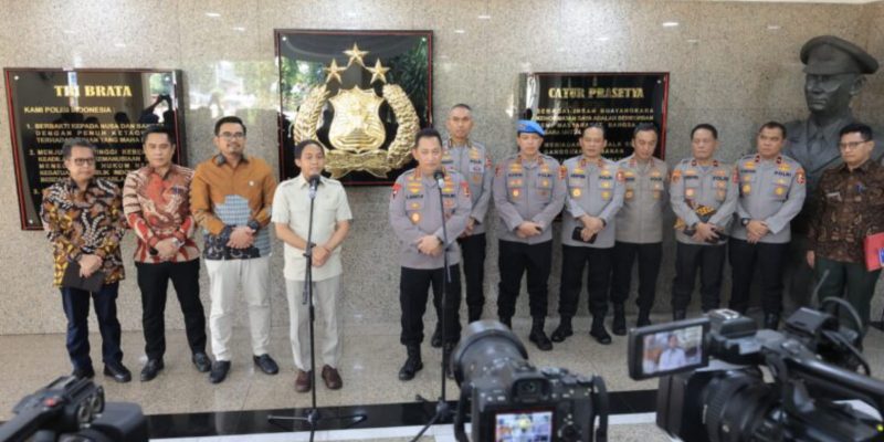 Menhut Raja Juli Temui Kapolri Bahas Penegakan Hukum Kehutanan