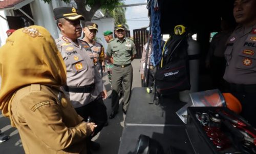 Polrestabes Surabaya Siapkan Personel Antisipasi Bencana Hidrometeorologi