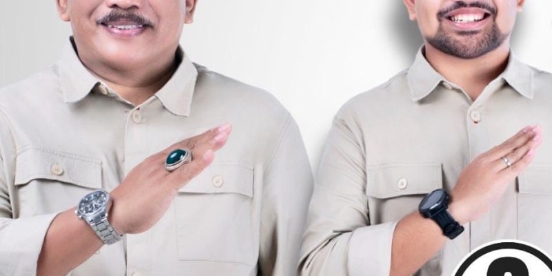 Keseruan Orasi 03 Marhaen Djumadi – Tri Handy Usai Debat Publik Kedua Kabupaten Nganjuk