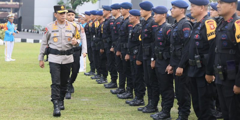 Kapolda Sumsel Apelkan 1471 Personel Persiapan Pengamanan Pengawalan Tahap Pungut dan Hitung Suara