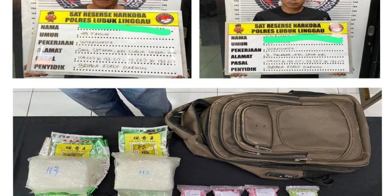 Satuan Reserse Narkoba Polres LubukLinggau Menggagalkan Peredaran Narkotika