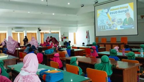 Kunjungan TK Al Uswatun ke RSUD Bangil dalam Rangka Hari Pahlawan
