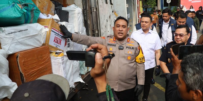 Polres Pelabuhan Tanjung Perak Berhasil Gagalkan Penyelundupan 7, 6 Juta Batang Rokok Ilegal