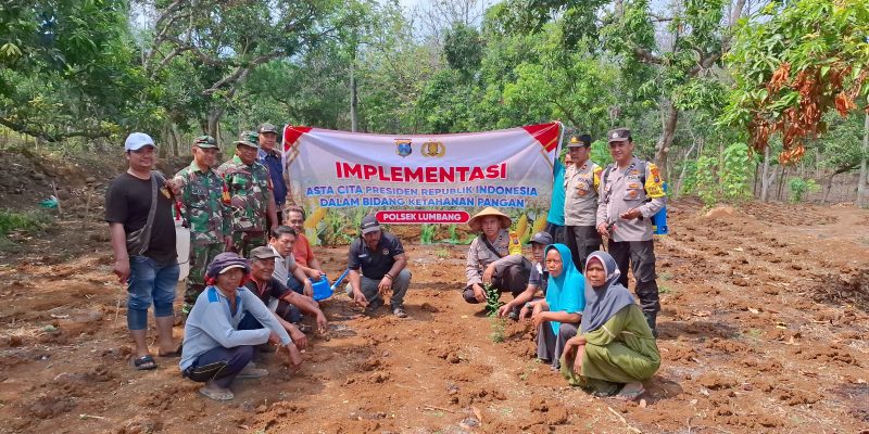 Wujudkan Asta Cita Bidang Ketahanan Pangan Posek Lumbang Mengajak Menggelorakan Swasembada Pangan