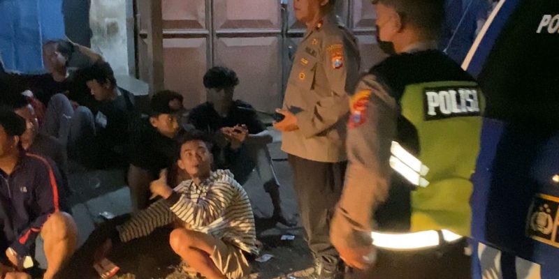Gerombolan Pemuda Pemudi Di Sidodadi Bikin Gaduh Bubar Berkat Respon Cepat Polsek Simokerto