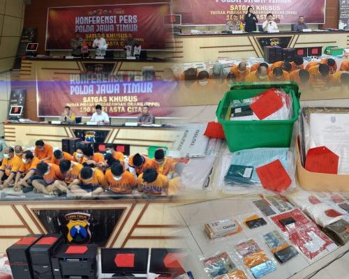 Ditreskrimum Polda Jatim Bongkar 28 Kasus TPPO, 41 Tersangka Diamankan