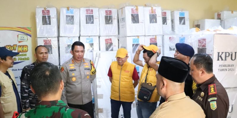 Polres Bangkalan Bersama Brimob dan TNI Gelar Patroli Gabungan Keliling