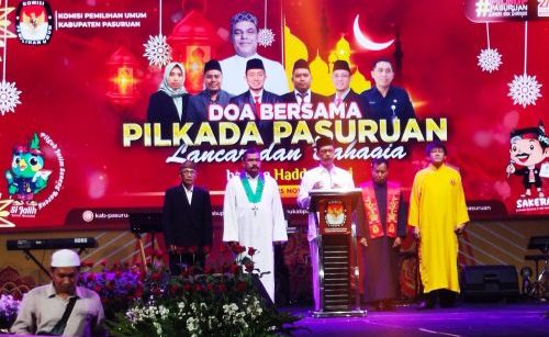 KPU Kab. Pasuruan Doa Bersama 5 Tokoh Agama
