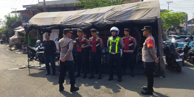 Polres Pelabuhan Tanjung Perak Bangun Posko Cegah Peredaran Narkoba Di Jalan Kunti