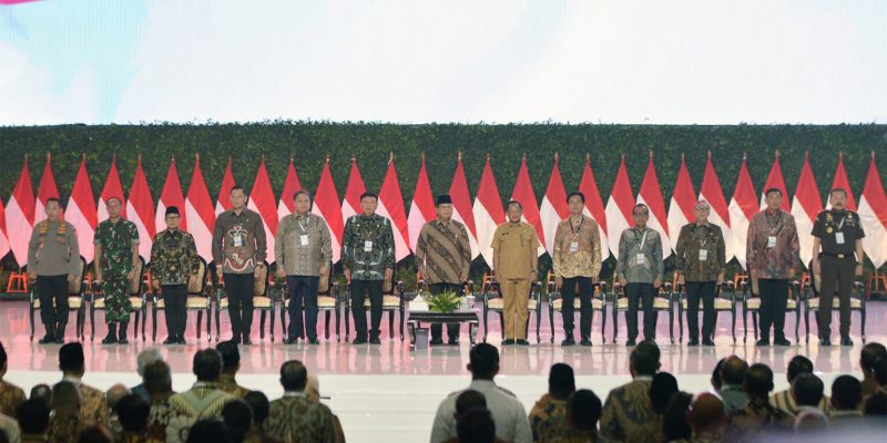 Presiden Prabowo Buka Rakornas Pemerintah Pusat dan Daerah Tahun 2024 di Sentul