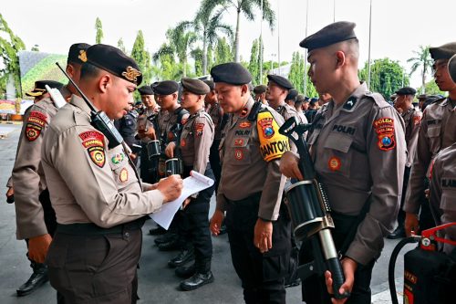 780 Personel Polda Jatim Amankan Debat Publik Kedua Pilkada Jatim