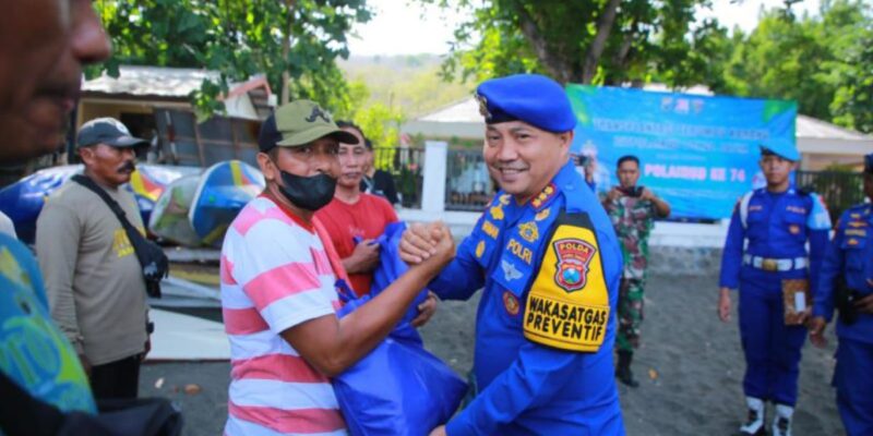 HUT Polairud ke-74, Jaga Ketahanan Pangan Dan Rehab Terumbu Karang